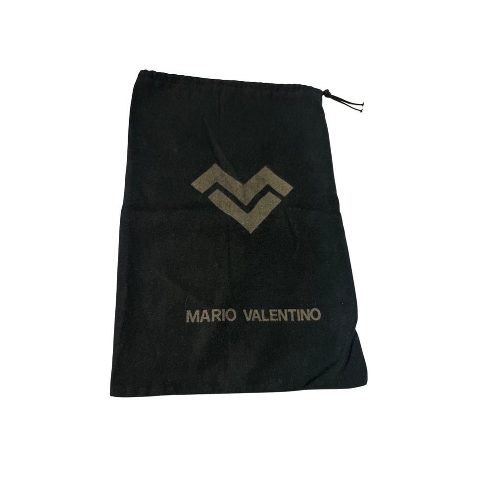 Mario Valentino Vintage Black Drawstring Dust Bag for Handbags and Shoes